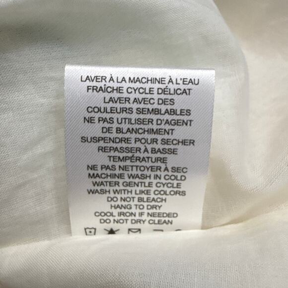 Caroline Constas Fruit Print Linen Blend Maxi Dress Small - Picture 7 of 14